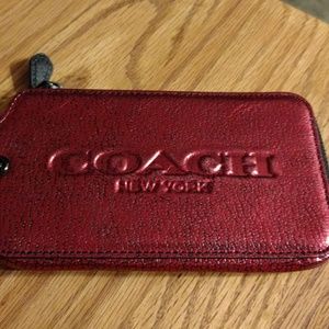 Coach card case